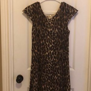 Leopard Dress w/belt